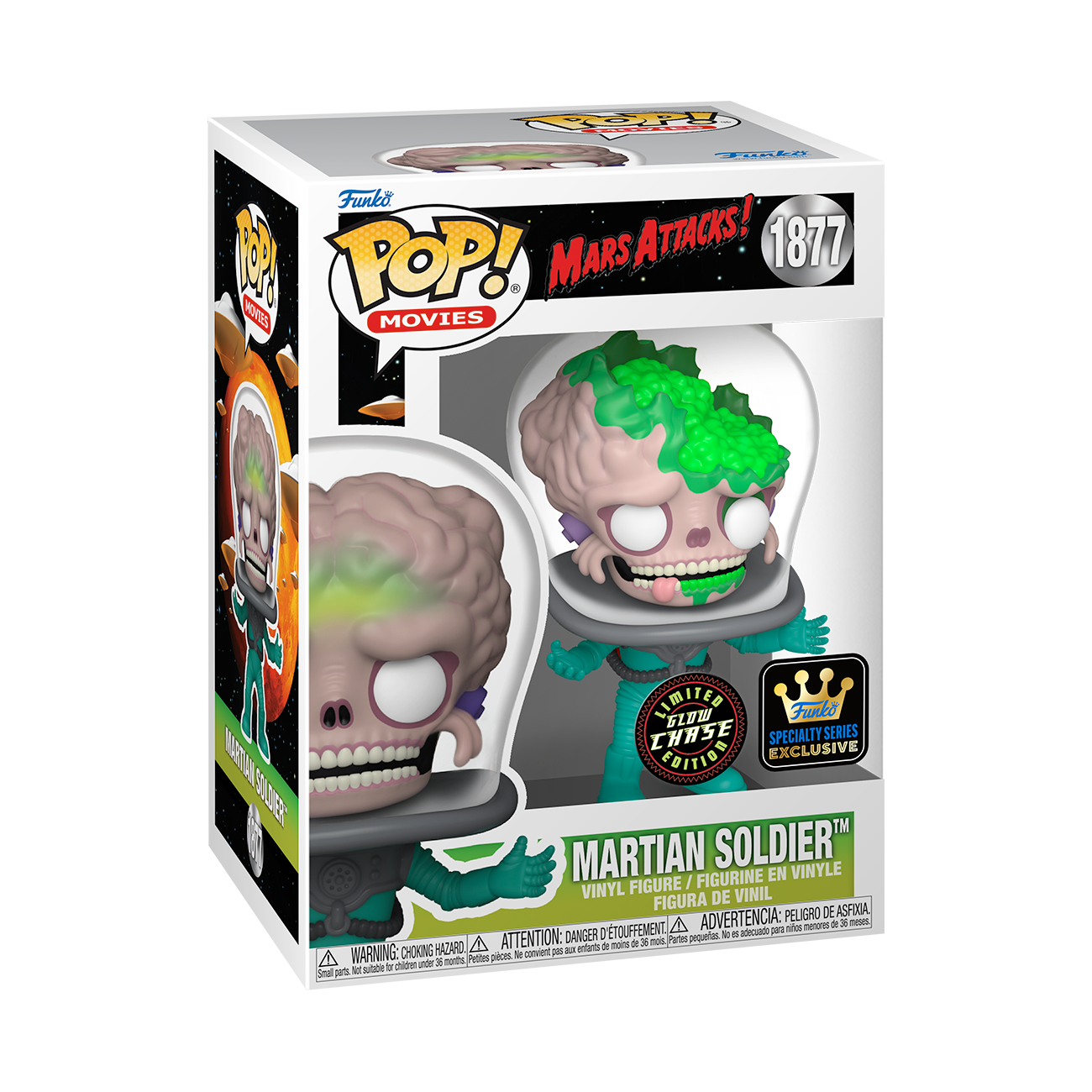 Funko Pop! Mars Attacks Martian Soldier #1877