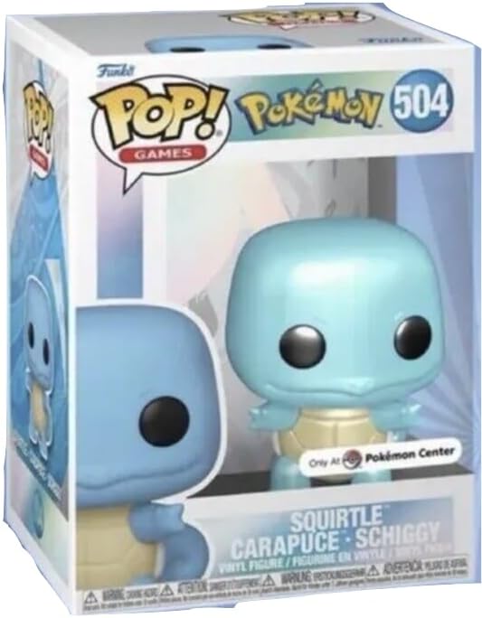 Pokemon Squirtle Pearlescent Pokemeon Center Exclusive