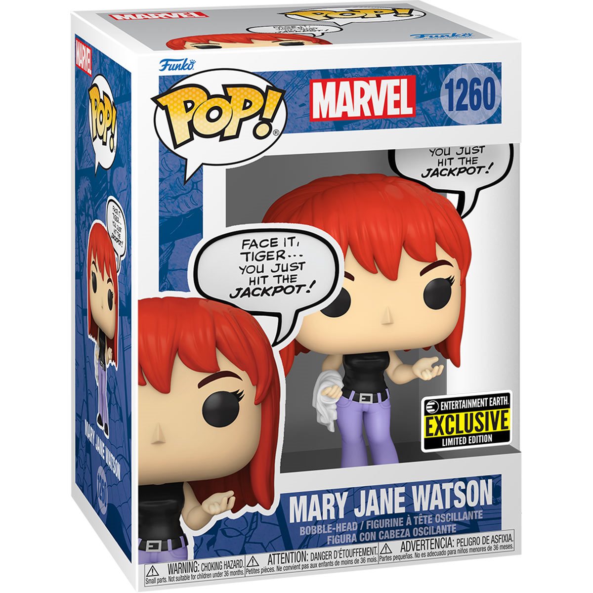 Spider-Man The Animated Series Mary Jane Watson #1260 Entertainment Earth Exclusive