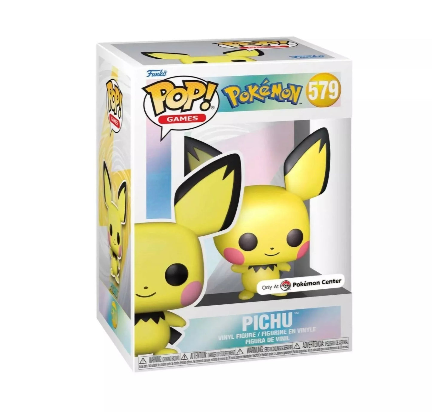 Pokemon Pearlescent Pichu #579 Pokemon Center Exclusive