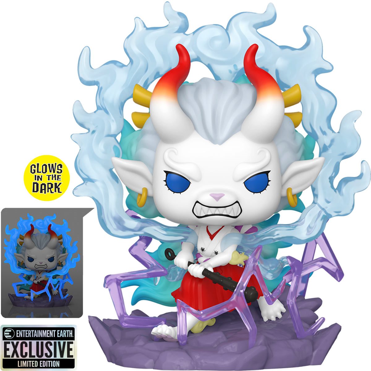 One Piece Yamato Glow-in-the-Dark Deluxe #1596 Entertainment Earth Exclusive