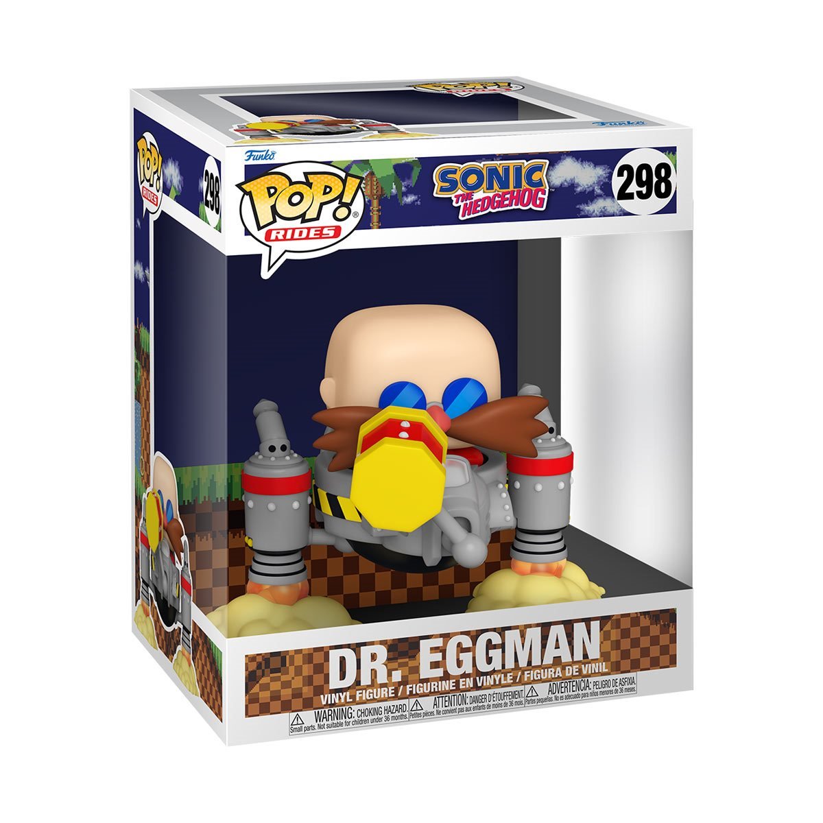 Sonic the Hedgehog Dr. Eggman In Egg-shapped Ship #298
