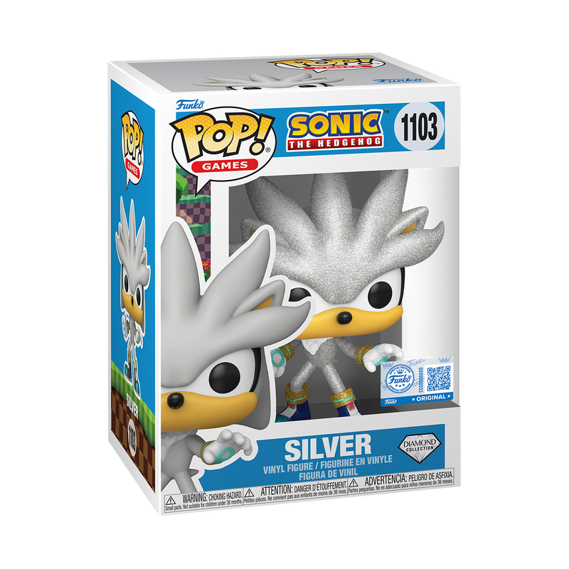 Sonic - Silver Diamond Edition #1103 Funko Pop