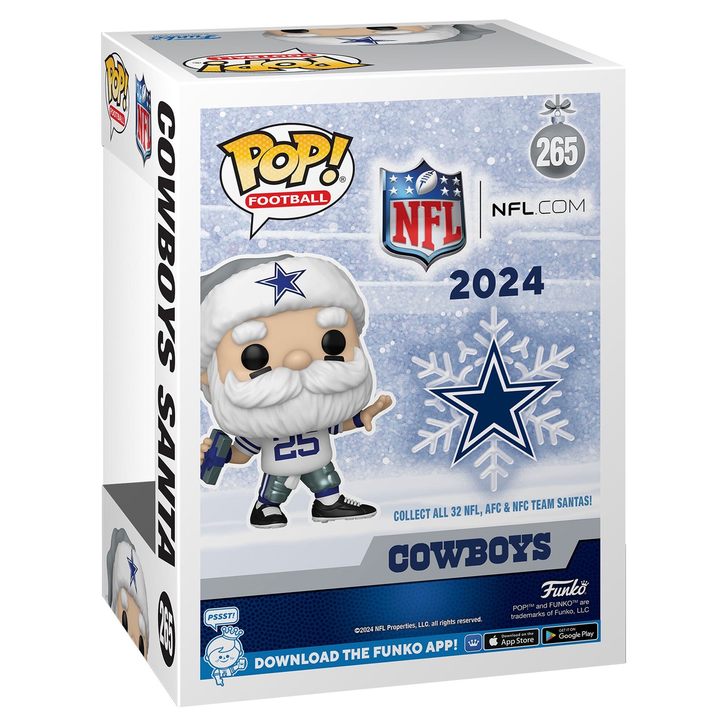 Cowboys Santa #265