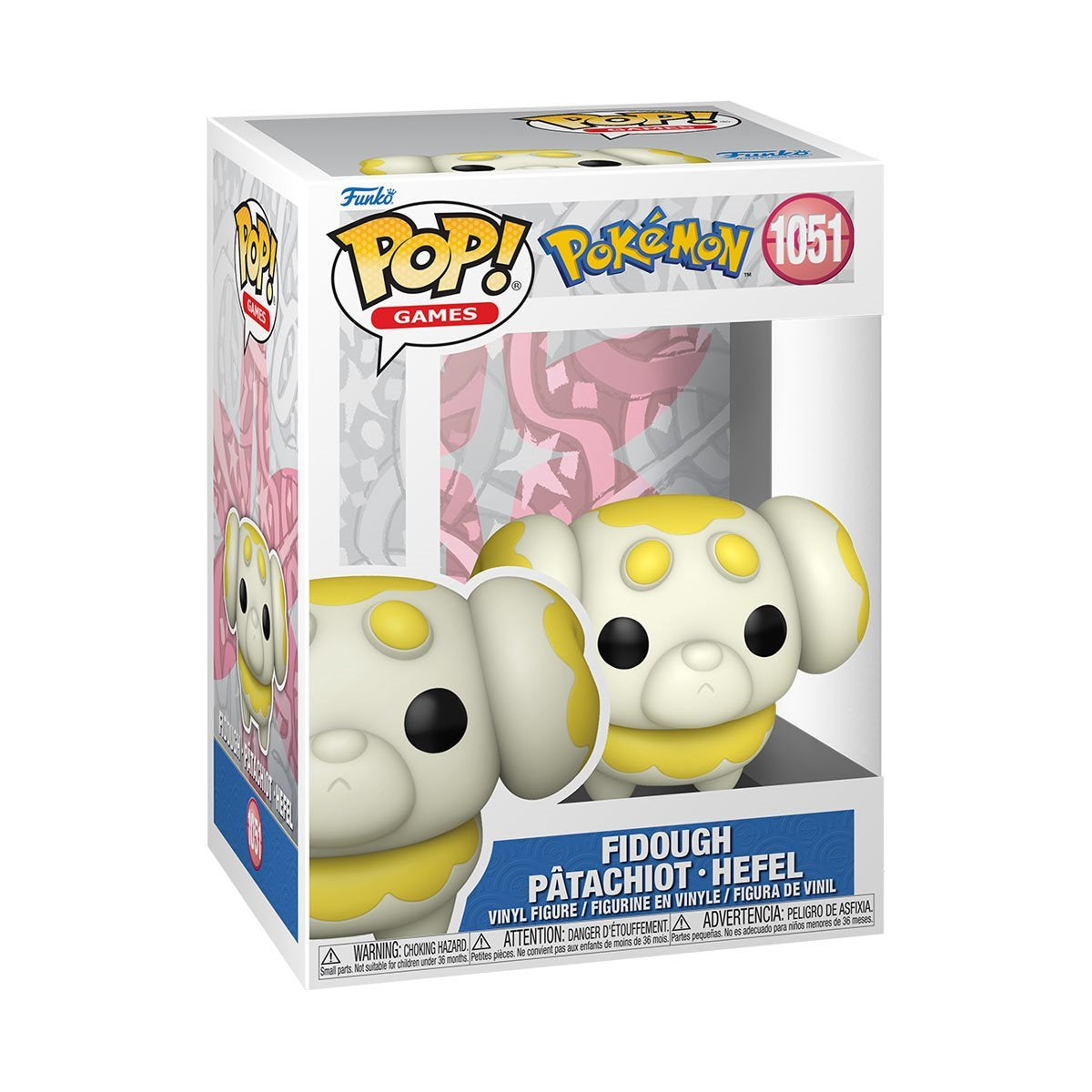Gardevoir #1052, Fidough #1051 and Dratini #1050 Funko Pop Bundle