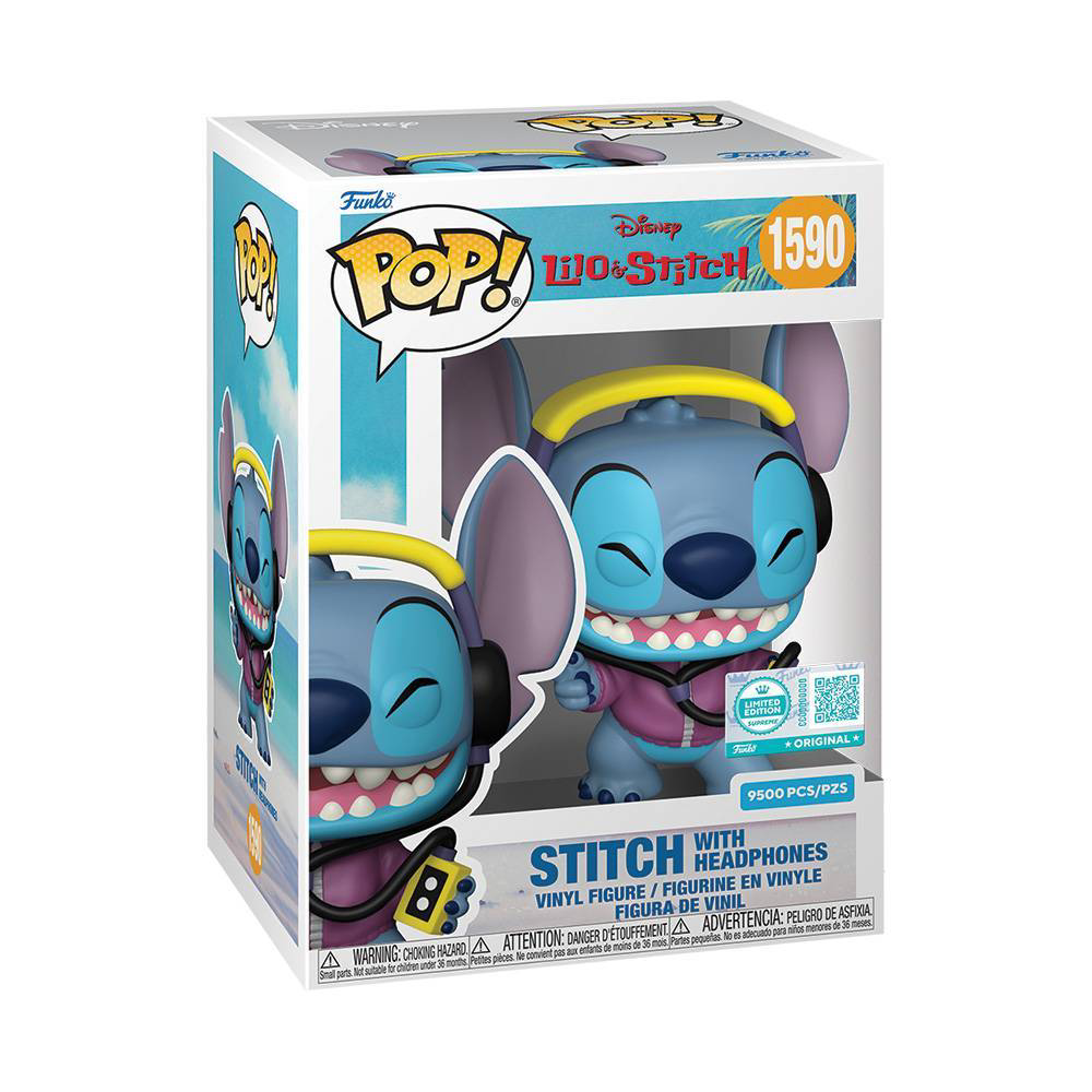 Stitch With Headphones #1590 9500 Limited