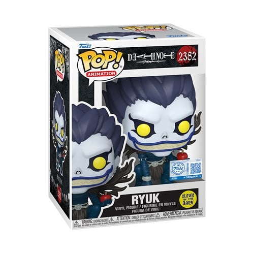 Funko Pop Vinyl Figure Death Note Ryuk Glow in the Dark Shinigami 2382