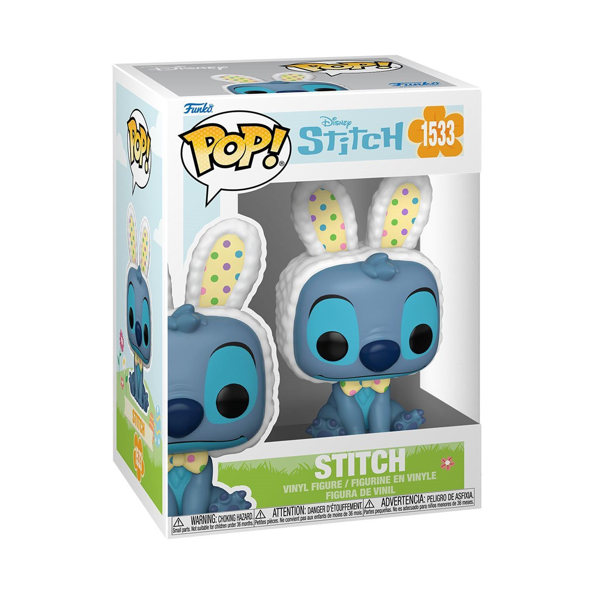 Easter Stitch #1533 And Easter Angel #1534 Funko Pop! Vinyl Figures