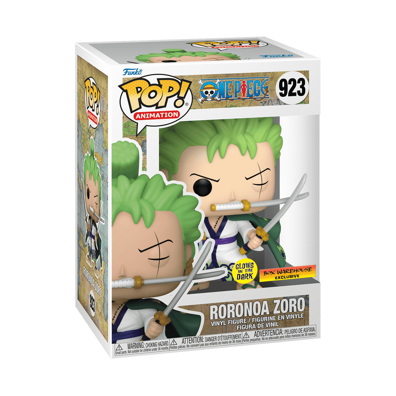 Roronoa Zoro (Three Sword Style) (Glow) #923