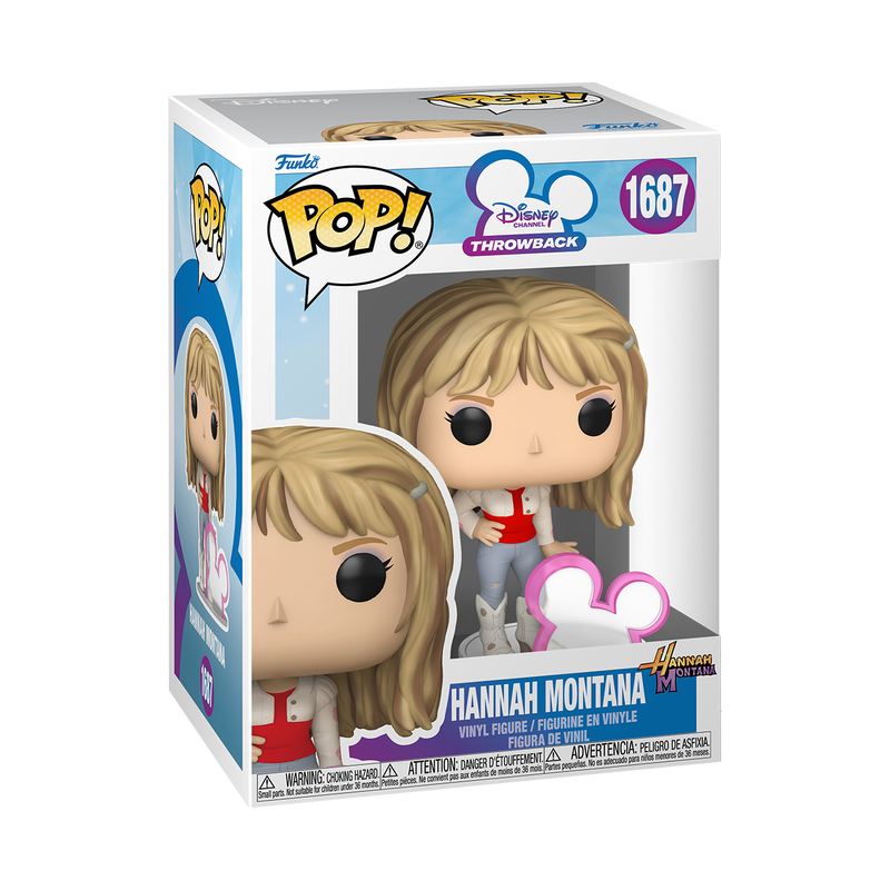 Funko Pop Vinyl Figure Disney Hannah Montana with Disney Icon 1687