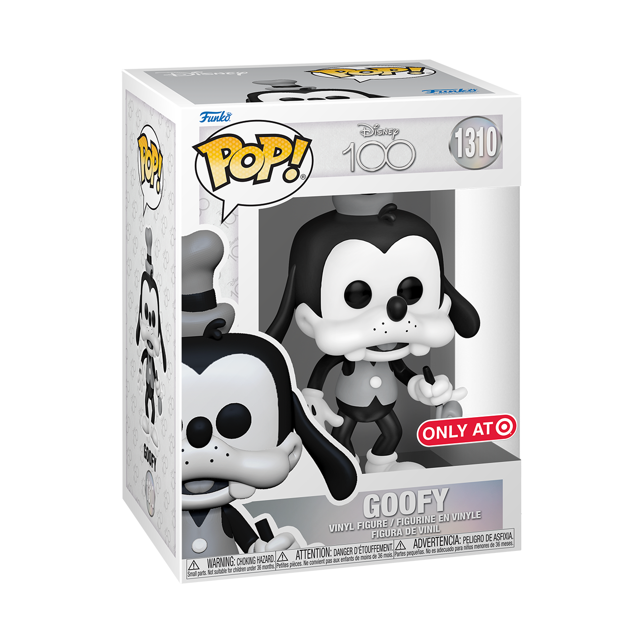 Disney 100th Goofy (Black/White) #1310 Target Exclusive
