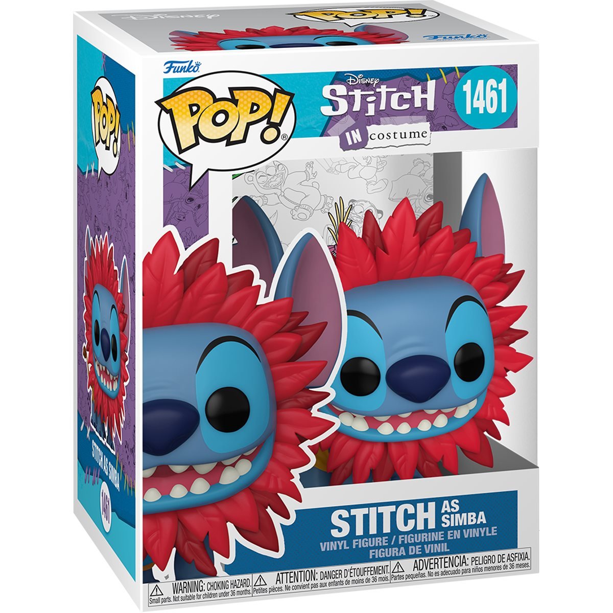 Lilo & Stitch Stitch as Simba #1461