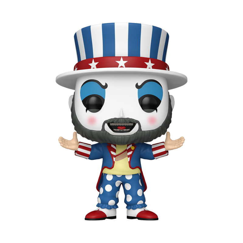 Funko Pop! Movies: House of 1000 Corpses - Otis B. Driftwood, Captain Spaulding, and Baby Glitter Vinyl Figures