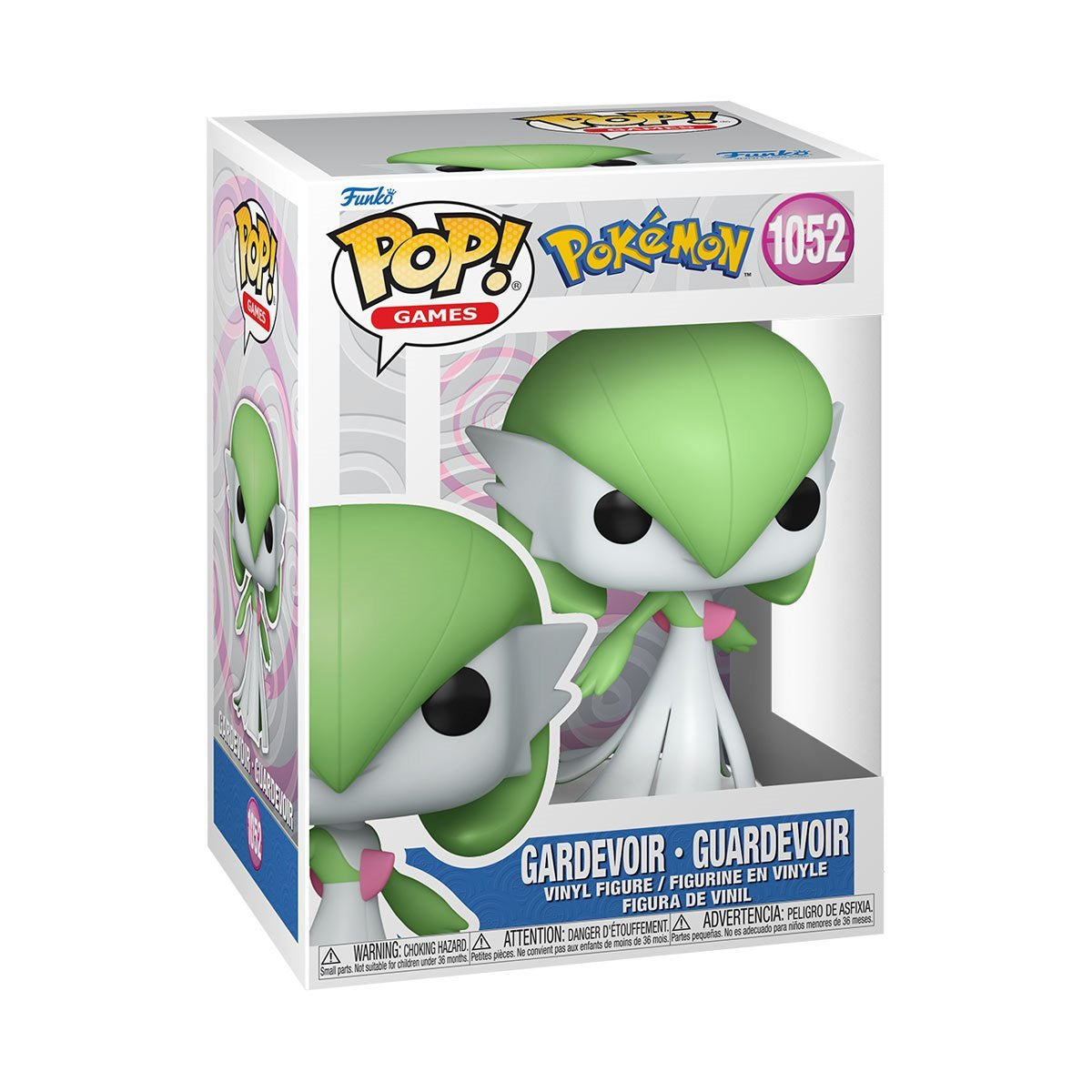 Gardevoir #1052, Fidough #1051 and Dratini #1050 Funko Pop Bundle