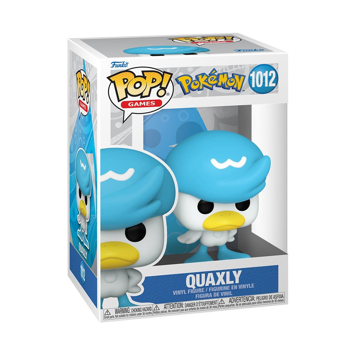Alolan Raichu #1011, Quaxly #1012, Mimikyu #1013 Pokemon Funko Pop Bundle