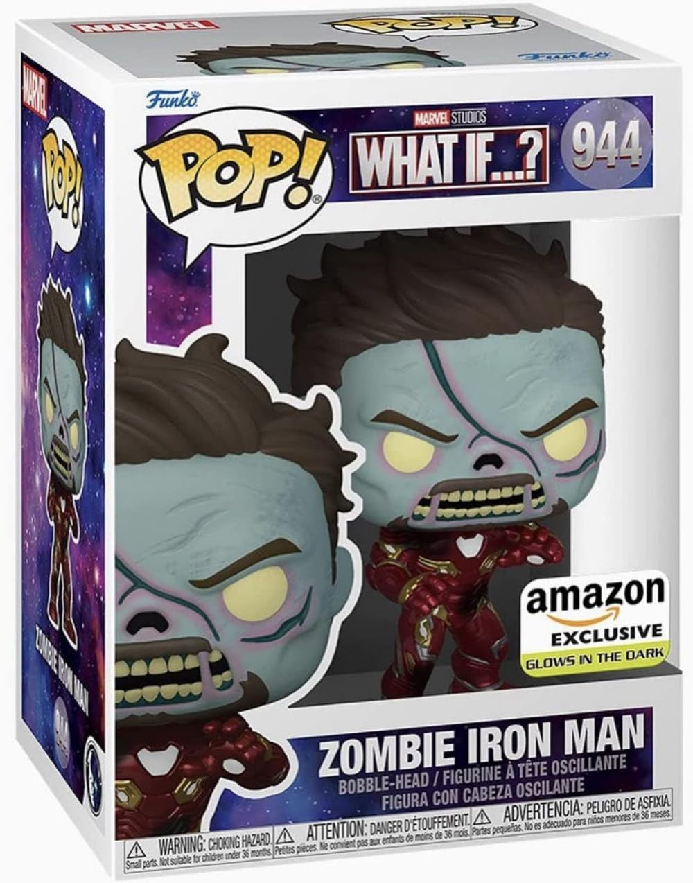 Zombie Iron Man Glow in the dark #944