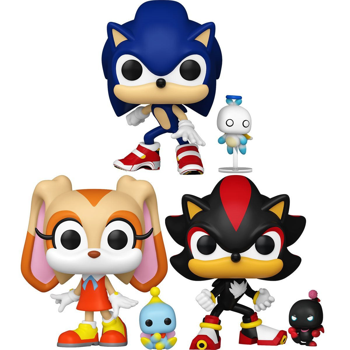 Sonic w Chao, Shadow w Dark Chao, Cream w Cheese Bundle – Pop In