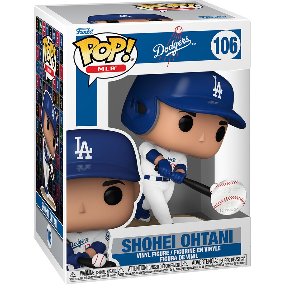 Dodgers Shohei Ohtani (Home) Funko Pop! Vinyl Figure #106