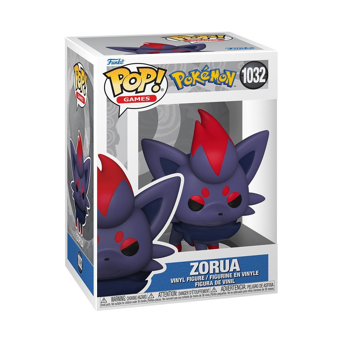 Gengar, Zorua and Fuecoco Pokemon Funko Pop! Bundle