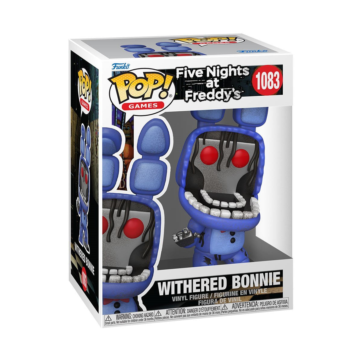 Withered Bonnie Funko Pop! Vinyl Figure #1083