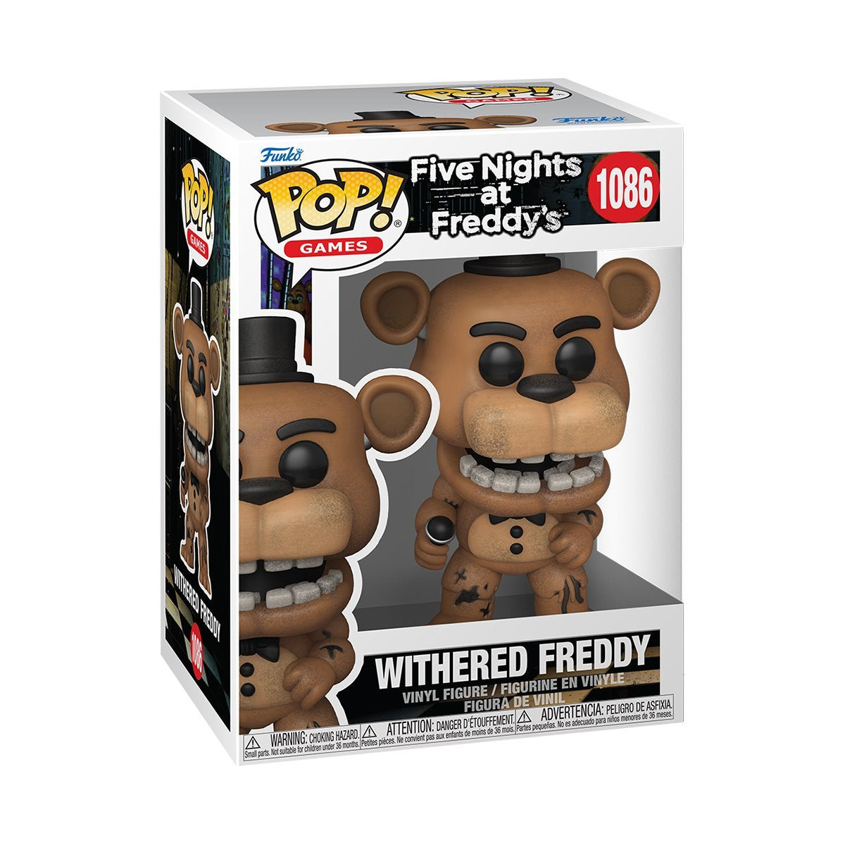 Withered Freddy, Foxy, Chica and Bonnie bundle