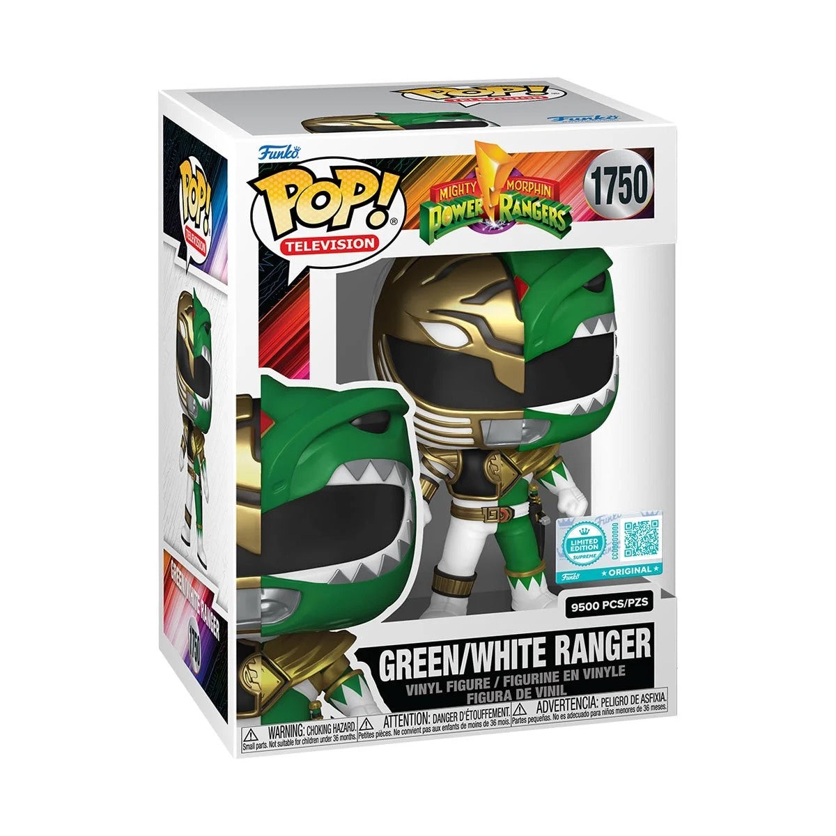 Mighty Morphin Power Rangers Green Ranger Funko Pop! Vinyl Figure #1750 - Entertainment Earth Exclusive
