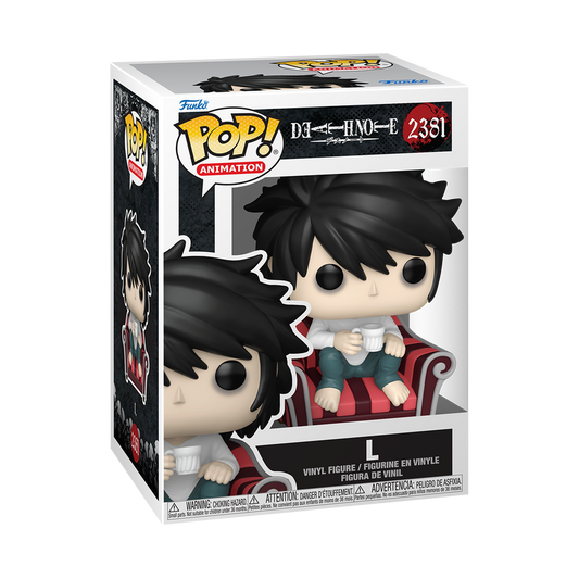 Funko Pop Animation Death Note L Vinyl Figure 2381