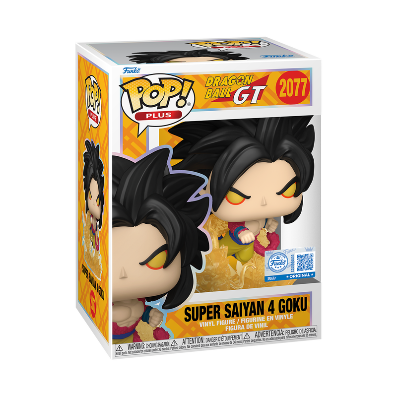 Funko Pop Animation Dragon Ball Z Super Saiyan 4 Goku Dragon Fist 2077