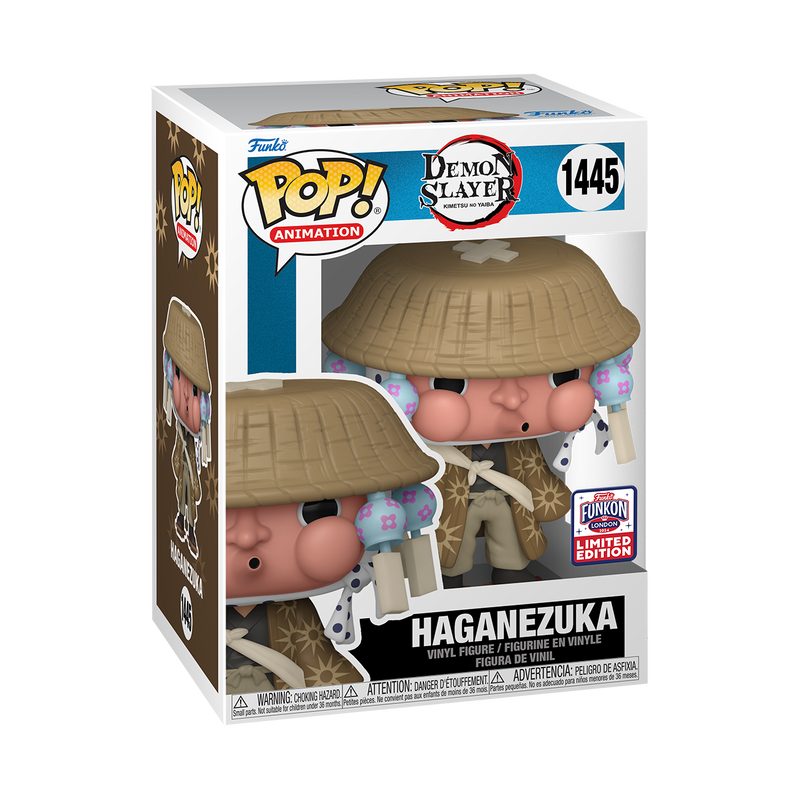 Funko Pop Demon Slayer: Swordsmith Hotaru Haganezuka with Hat - 2024 Funkon Exclusive Vinyl Figure
