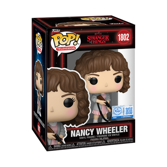 Funko Pop Stranger Things Season 5 Nancy Wheeler with Shotgun 1802