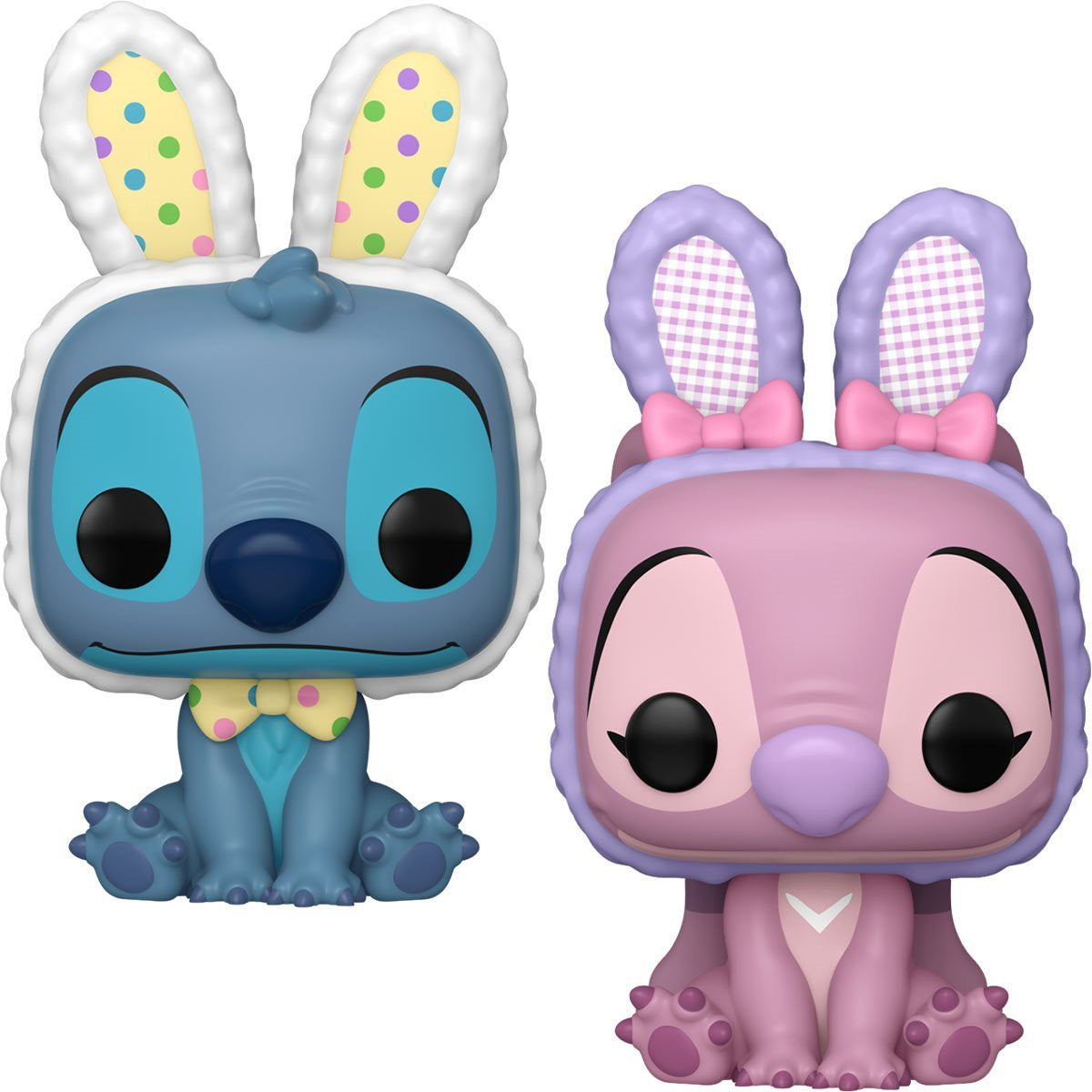 Easter Stitch #1533 And Easter Angel #1534 Funko Pop! Vinyl Figures