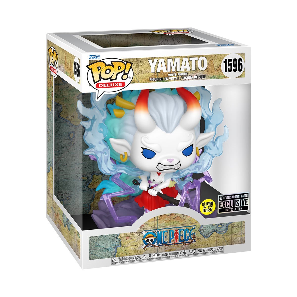 One Piece Yamato Glow-in-the-Dark Deluxe #1596 Entertainment Earth Exclusive