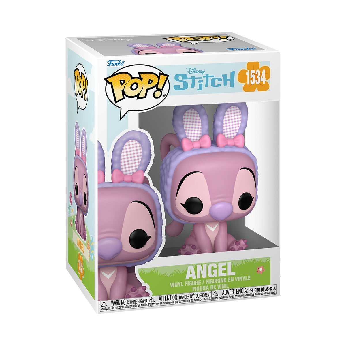 Easter Stitch #1533 And Easter Angel #1534 Funko Pop! Vinyl Figures