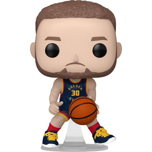 NBA Golden State Warriors Stephen Curry (City Edition 2024) Funko Pop! Vinyl Figure #205