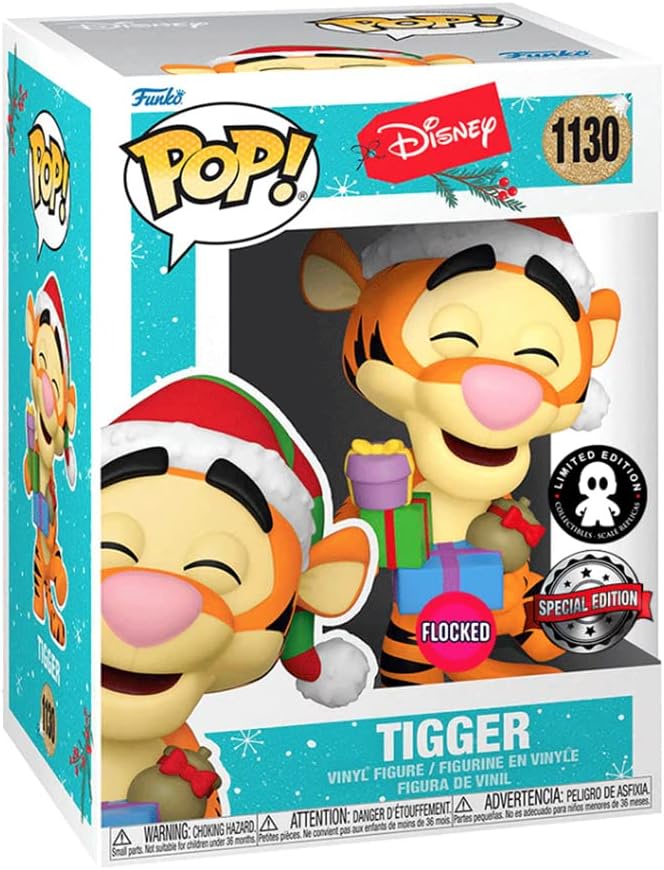 Tigger Flocked Holiday 2021 #1130