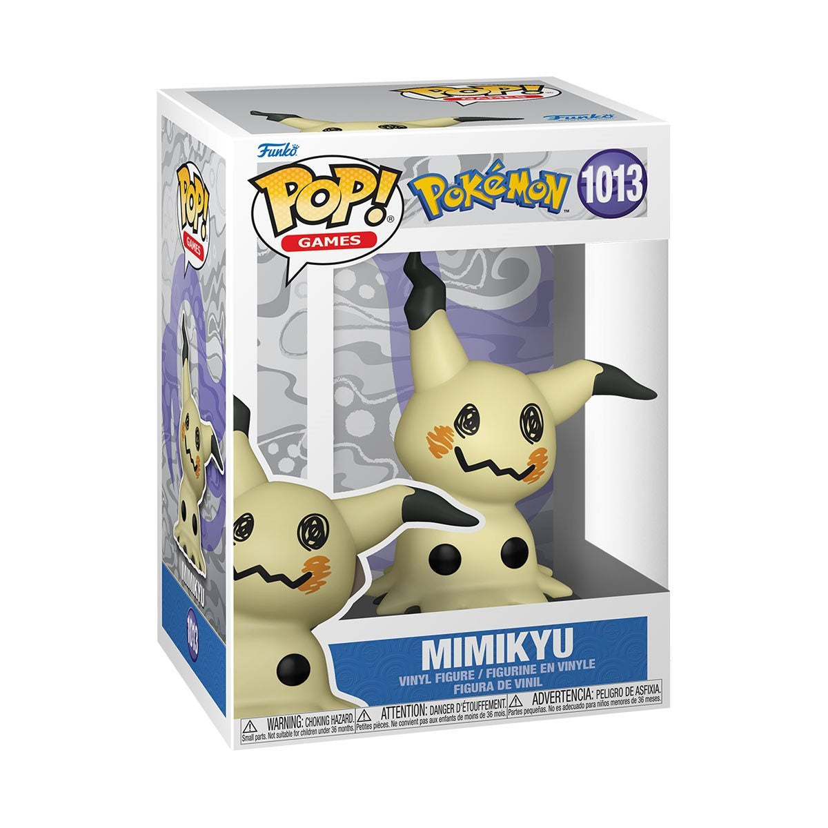 Alolan Raichu #1011, Quaxly #1012, Mimikyu #1013 Pokemon Funko Pop Bundle
