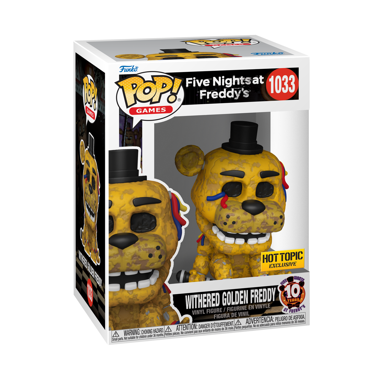 Withered Golden Freddy #1033