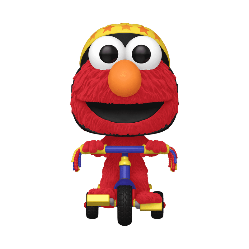 Funko Pop! Sesame Street Elmo On Trike Flocked #309