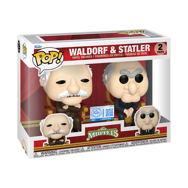The Muppets Waldorf and Statler Funko Pop! Vinyl Figure 2-Pack - Specialty Series
