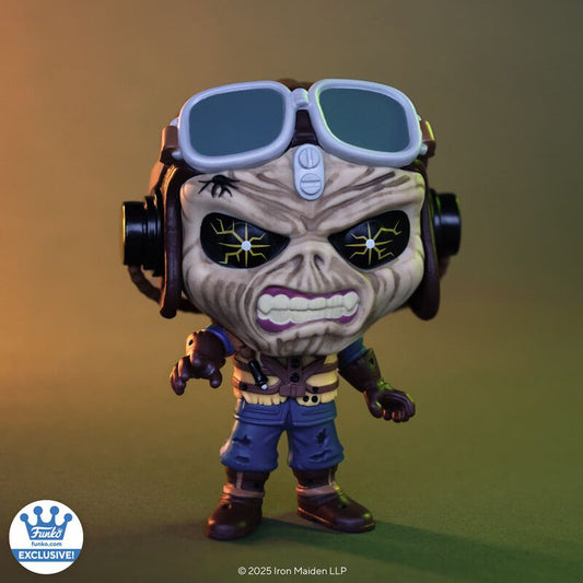 Funko Pop Rocks Iron Maiden Aces High Eddie 437 Funko Shop Exclusive