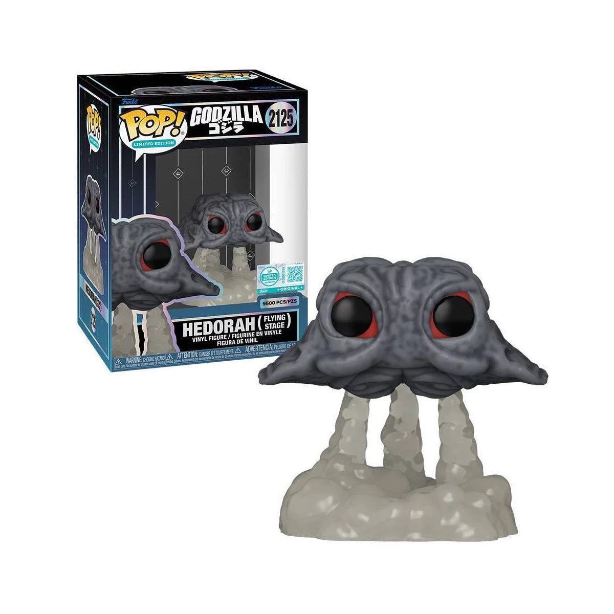 Funko Pop Godzilla Hedorah Smog Monster Hedorah Flying Stage 2125 9500