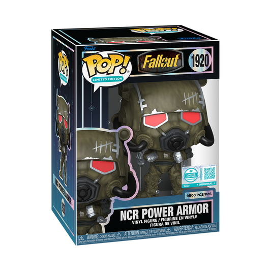 Funko Pop Games Fallout NCR Power Armor Vinyl Figure 1920 Limited Edition 9500 Pieces