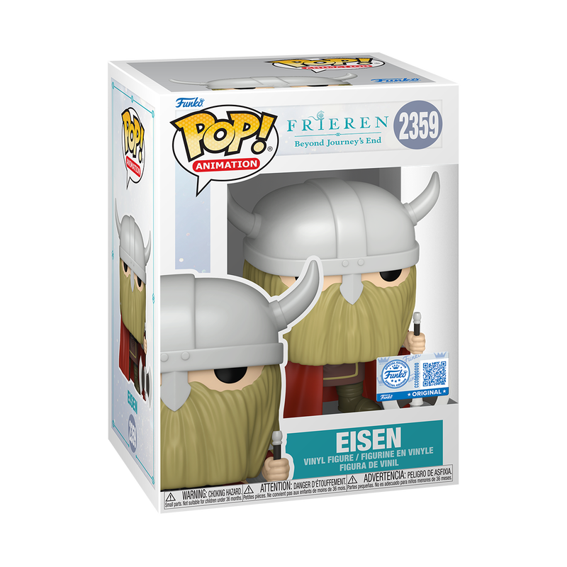 Funko Pop Frieren Beyond Journeys End Eisen 2359 Specialty Series