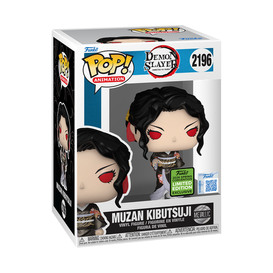 Funko Pop Animation Demon Slayer Muzan Kibutsuji Metallic 2196