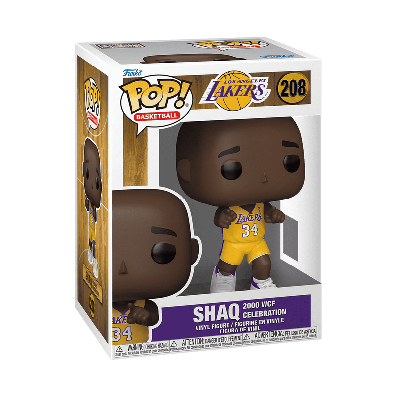Funko Pop Los Angeles Lakers Shaq 2000 WCF Celebration 208