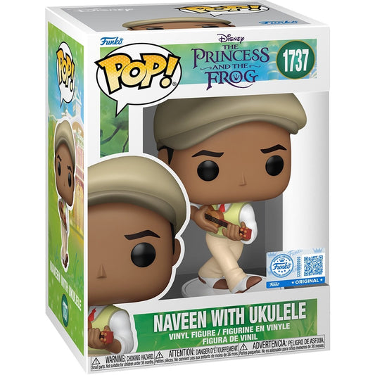 Funko Pop The Princess and the Frog Naveen with Ukulele 1737 Specialty Series