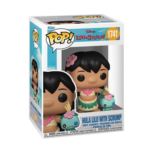 Funko Pop Vinyl Disney Lilo and Stitch Hula Lilo with Scrump Collectible Figure 1741