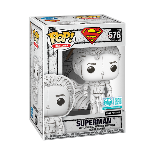 Funko Pop Superman Sketched Deco Limited Edition 9500 576 DC