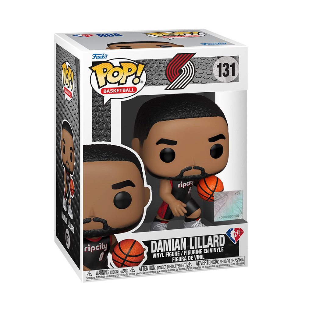 Funko POP! Portland Trailblazers Damian Lillard #131