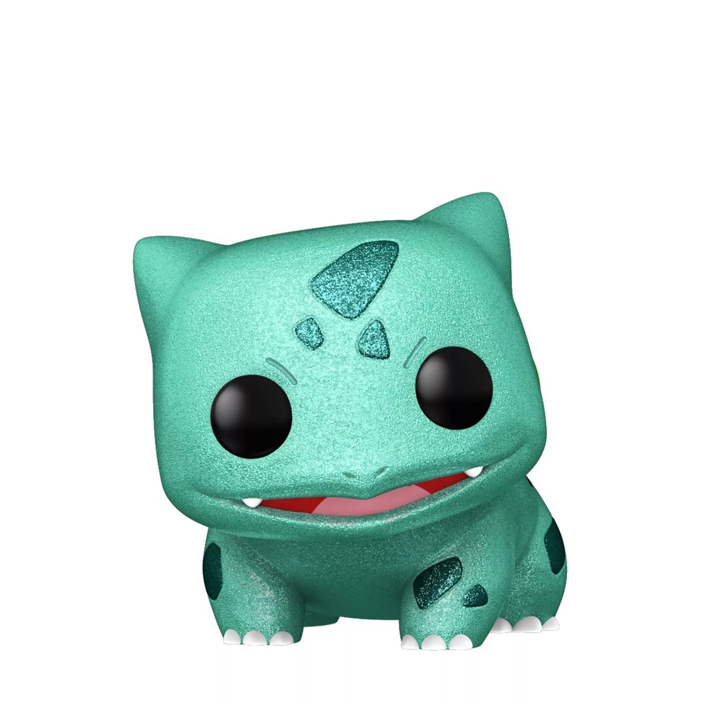 Funko POP! Pokemon Diamond Bulbasaur Vinyl Figure 2021 Virtual Funkon Exclusive #453